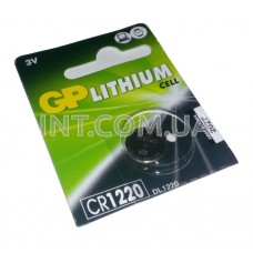 Батарейка / CR1220 / Литиевая / 3V / GP 