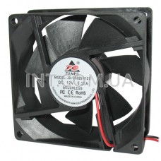 Вентилятор / DC / 80x80x25mm / 12V / JD-D8025H12S / 2.4W / FANEC