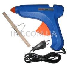 Клеевой пистолет ZD-7, под клей D=11mm, 25W, 220V, синий, металл. наконечник