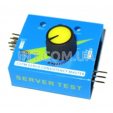 Тестер сервоприводов, 3 канала 