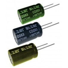 470mkF / 50V / эл. кон. CD263 / 105°C  / 10x20mm / ELZET