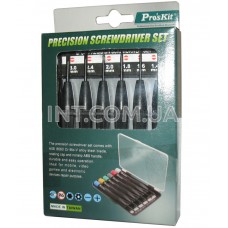 Набор отверток / 8PK-2062 / Pro'sKit / 6 шт. шлицевых