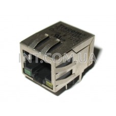 TRJ-0011-ABNL / розетка Ethernet на плату / 2 светодиода для индикации