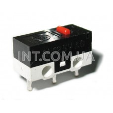 Микропереключатель / 125V / 1A / DM3-00P-110G / 3 контакта, без лапки