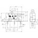Микропереключатель / 250V / 5A / SM5-00N / 3 контакта, без лапки