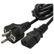 Шнур сетевой комп., прямой / 3x0.75mm2 / L=1.5 m 