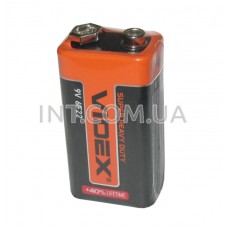 Батарейка / 6F22 (Крона) / Солевая / 9V / VIDEX / Heavy Duty