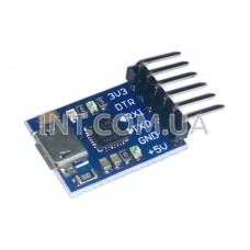 Преобразователь интерфейса USB-UART на CP2102 / micro USB