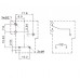 Реле QYT90-1-012DC-ZS / I=30A / U=250VAC/30VDC / Ucoil=12VDC / NO/NC / 32x27x20mm / QYZK
