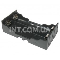 Держатель аккумулятора / 18650 / для 2-х Li-ion АКБ / монтаж на плату