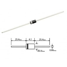 Стабилитрон / Ust=12V / P=1.3W / BZX85-C12 / DO-41 