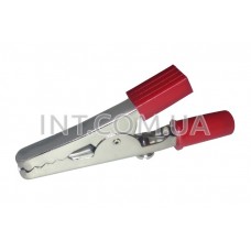 Крокодилы / L=52mm / I=3А / красный / под винт