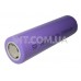 Аккумулятор / Li-ion / 2000 mAh / 3.7V / 18650 / SD / без защиты, фиолетовый