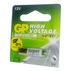 Батарейка / 27A (27AF-2C5) / Щелочная / 12V / GP 