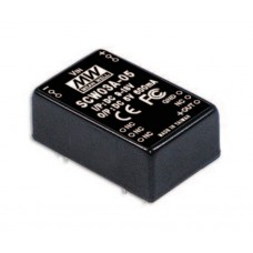 DC-DC преобразователь / SCW03B-05 / 3W / Uin=18...36V / Uout=5V / DIL-24 / Mean Well