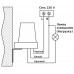 Фотореле день-ночь / AS-10-220 / 220VAC, 10A 