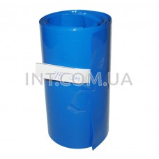 Трубка термоусадочная / H=115mm / для сборки аккумуляторов, рукав, синяя / 1m