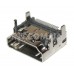 Гнездо HDMI-1J / на плату, 4 ножки крепления / KLS1-285-1-N-1-R