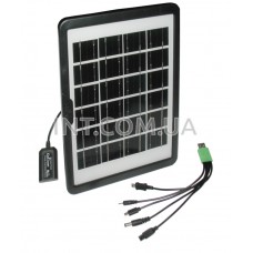 Солнечная панель / CLl-680 8417 / до 8W, USB выход / 185x275x18mm