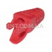 Колпачок на RJ45 / Cat.5/Cat.6 Red / красный / внешний диаметр провода 6.5mm 