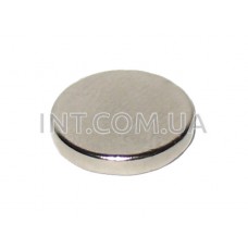Магнит неодимовый силовой круглый / N35 / 15x2mm 