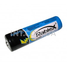 Аккумулятор / Li-ion / 2400 mAh / 3.7V / 18650 / Rablex / встроенная защита