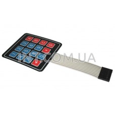 Клавиатура 4x4 / 16 кнопок, для Arduino, AVR, PIC