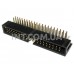 BH-40R (BR-40) / вилка серии IDC на плату, угловая / 2x20 / шаг 2.54mm
