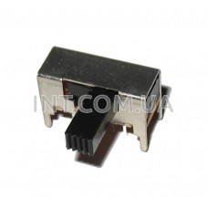 Переключатель движковый / 50VDC / 0.5A / 2гр. по 4 контакта / SK-23D08G6 / ON-OFF-ON, DP3T, 16x7x7.5