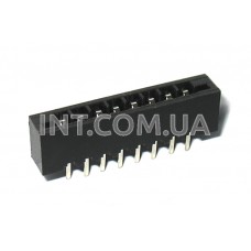 FB-08 / разъем для сверхплоского кабеля, шаг 2.54mm, толщина 0.10mm...0.38mm