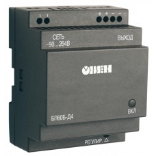 ACDC / P=60W / Uout=24V / БП60Б-Д4-24 / адаптер на DIN рейку / 72x90x58mm / Owen