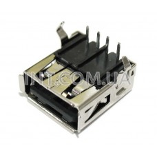 Гнездо USB A / на плату / 4 вывода / USB-SR-4A