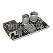 Понижающий DC-DC преобразователь / MH-KC24 / Uin=6...32V, Uout=5V, Pout<=24W / USB-A /  QC3.0/2.0