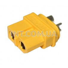 Гнездо питания DC / XT60H-F / на кабель, пластик, без колпачка, для высокотоковых цепей