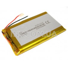 Аккумулятор / Li-Po / 805080p / 4000 mAh / 3.7V / 80x50x8mm / 2 провода / с защитой