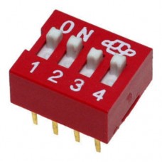 Переключатель DIP / 4-х позиционный / SWD1-4 (DS04B)