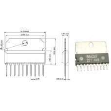 KA7632 / лин. стаб. положит., с 3-я фикс. напр. 3.3V, 8V, 9V / SIP10 / FAIR