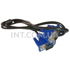 Кабель VGA-VGA / L=1,5m / с ферритовым фильтром / черный