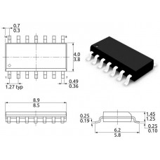 74HC86D / 4 эл. 2 ИСКЛ. ИЛИ / SO14 / NXP
