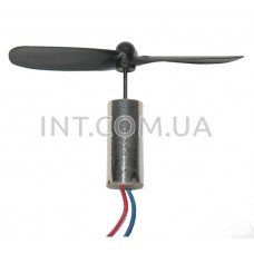 Двигатель коллекторный DC с лопастью / 3.7V / 50000rpm / для квадрокоптеров