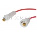 Держатель предохранителя ZH9-20ZW / для стд. стекл. предохр. 5x20mm, с проводами