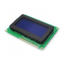LCD / 16x4 / без Кириллицы / HD44780 / синяя LED подсветка / 87x60x14mm