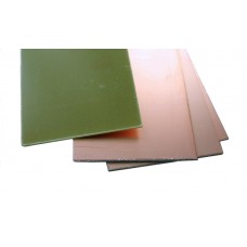 Стеклотекстолит фольгированный односторонний / LAM100X200E1.5 / 1.5 mm / 200х100mm