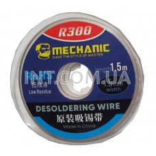 Оплетка для выпайки / R300 / 3mm x 1.5m / MECHANIC