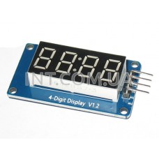 Модуль 7-и сегментного 4 разрядного индикатора на I2C драйвере TM1637 