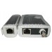 Тестер кабельный / NSHL-468-BNC / тест витой пары RJ-45 (LAN), RJ-11, RJ-12, а также BNC