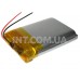 Аккумулятор / Li-Po / 702535P / 600 mAh / 3.7V / без защиты / 35x25x7mm / 2 провода