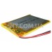 Аккумулятор / Li-Po / LP383448 / 560 mAh / 3.7V / с защитой / 48x34x4mm / 2 провода