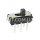 Переключатель движковый / 50VDC / 0.3A / 2гр. по 3 контакта / MSS-22D18G2 / ON-ON, 2P2T
