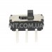 Переключатель движковый / 50VDC / 0.3A / 2гр. по 3 контакта / MSS-22D18G2 / ON-ON, 2P2T